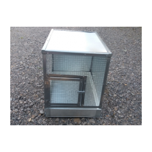 Metal cage for rodents