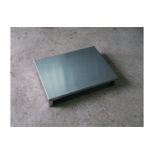 Working base made of galvanized steel