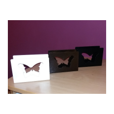 Metal napkin holders - butterfly