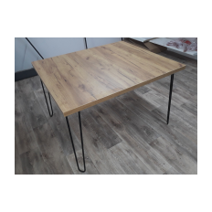 Table with hairpin legs