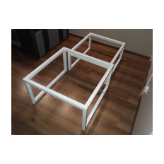 Set of white coffee tables