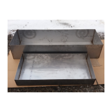 Stainless steel tray and container