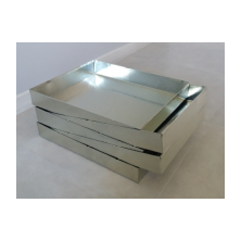 Trays of galvanized sheet
