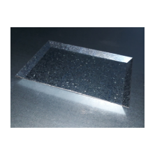 Tray with angle edges of galvanized sheet