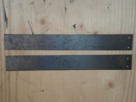 Metal plates with holes