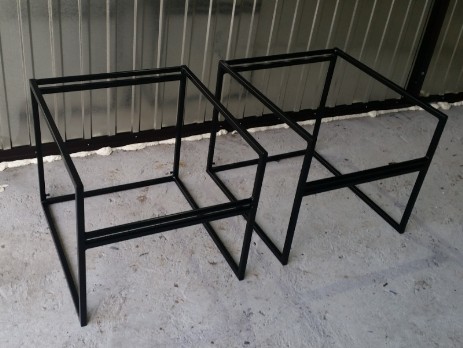 Steel structure of armchairs