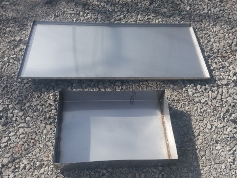 Stainless steel tray and coaster