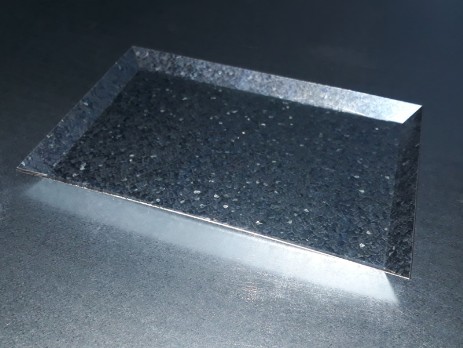 Tray with angle edges of galvanized sheet