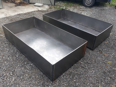 Steel welded tubs